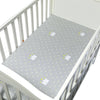 100% Cotton Crib Fitted Sheet Soft Breathable Baby Bed Mattress Cover Cartoon Newborn Bedding For Cot Size 130*70cm/105*60